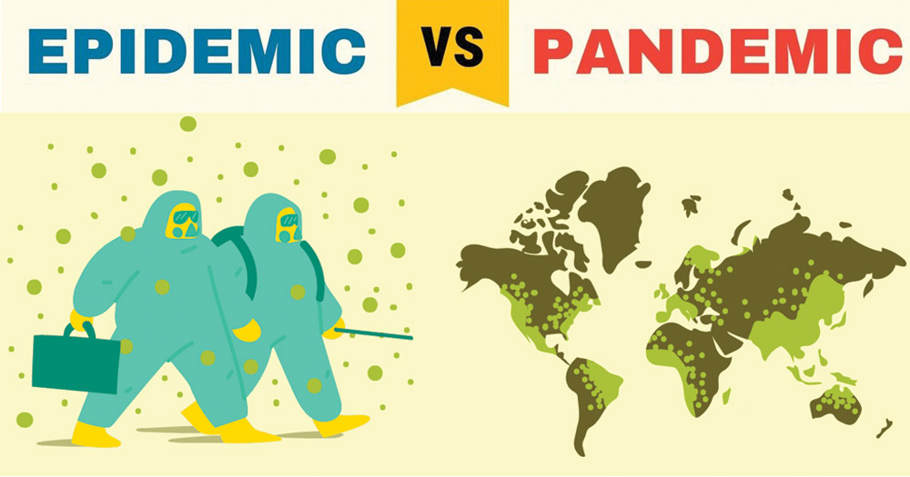 Sự khác biệt giữa Pandemic, Epidemic, Endemic và Outbreak