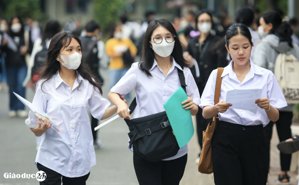 Thí sinh hi đánh giá năng lực do ĐHQG TP HCM tổ chức